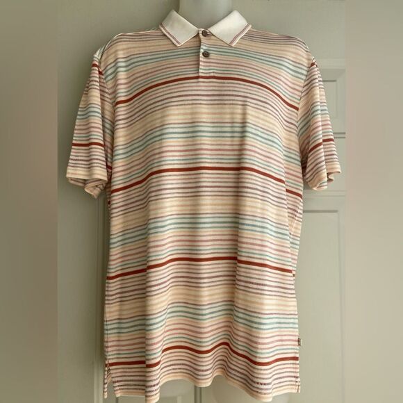 Tommy Bahama Mens Polo Shirt Size Medium - Picture 4 of 8